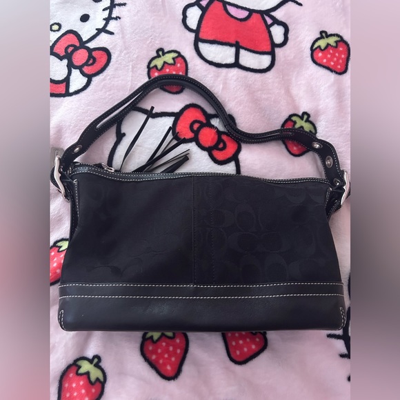 Coach Vintage Black Bag! - Picture 4 of 7